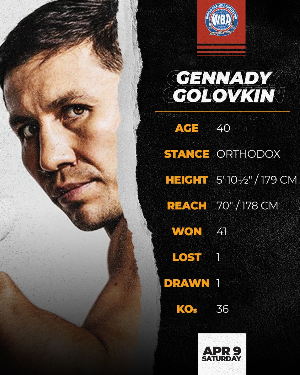 Golovkin to remind the world who he is
