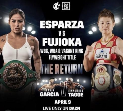 Fujioka- Esparza to unify this weekend in San Antonio 