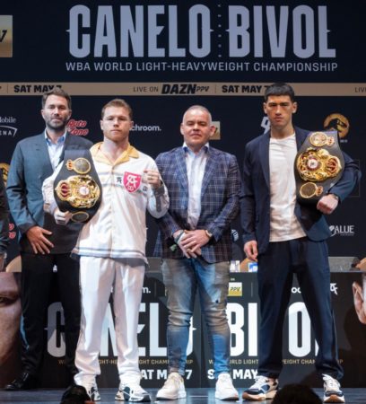 Respect and serenity in the face to face of Canelo and Bivol