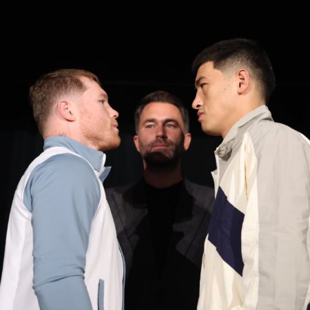 Party atmosphere in Las Vegas with the arrival of Canelo and Bivol 