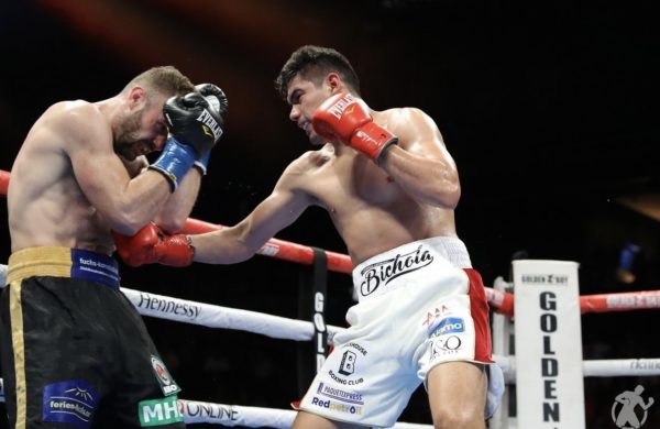 Gilberto Ramirez defeated Boesel in four rounds 