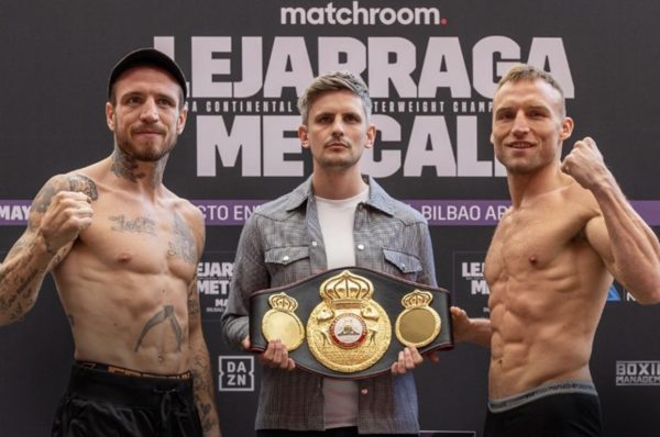 Lejarraga and Metcalf ready and at weight for WBA-Continental crown fight