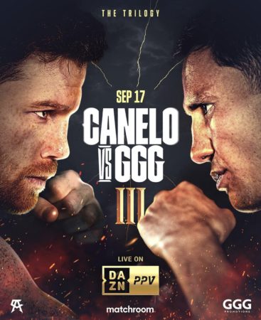 Canelo-GGG III confirmed for September 17th 