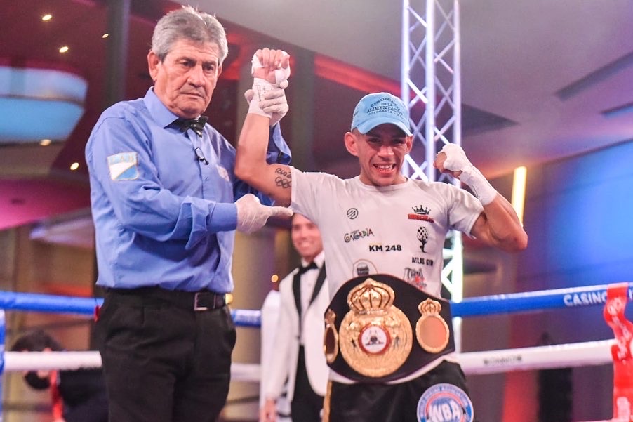 Leandro Blanc is the new WBA Fedelatin Champion
