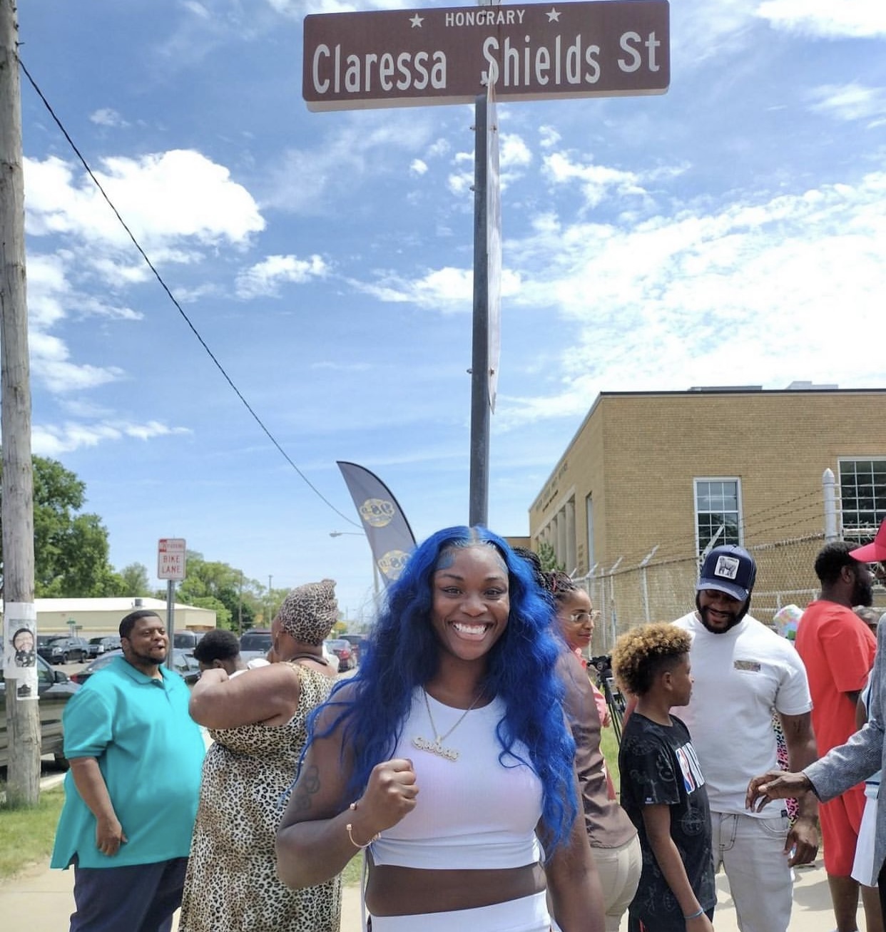 Claressa Shields now has her own street 