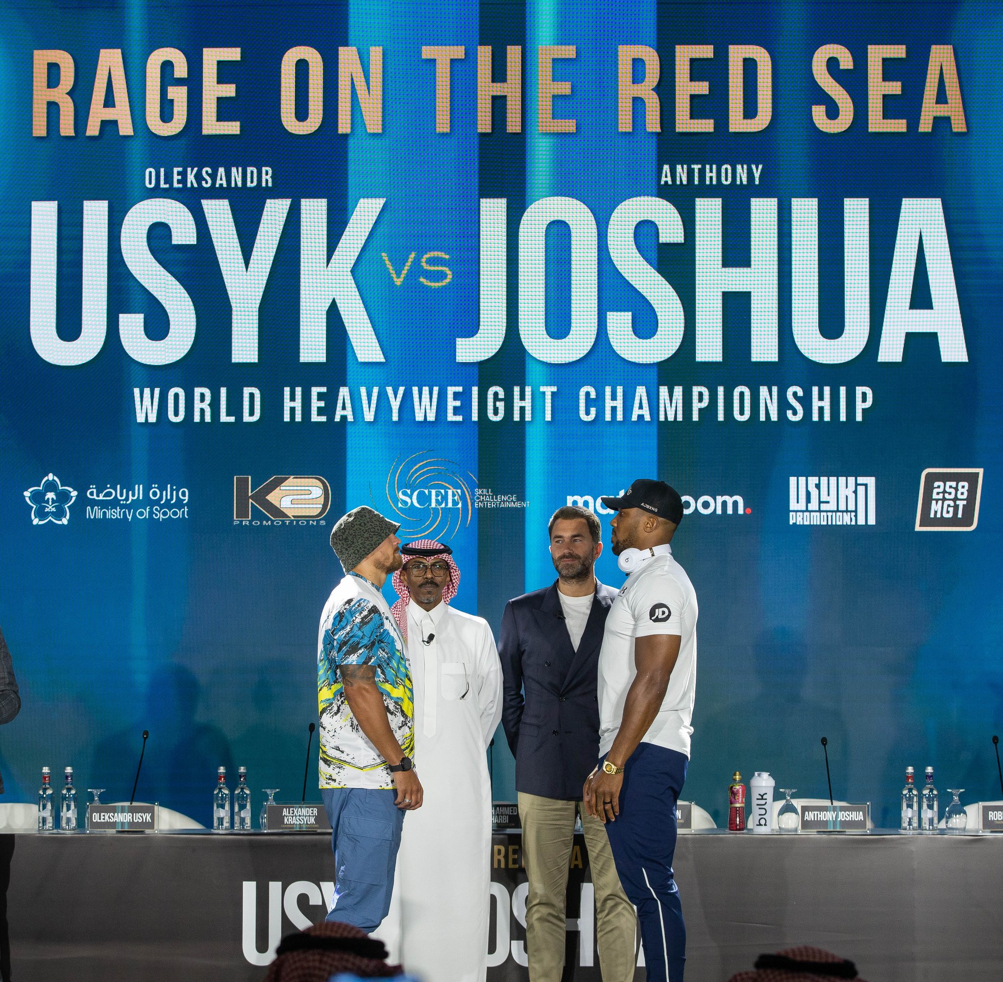 Usyk-Joshua 2 presented in Jeddah