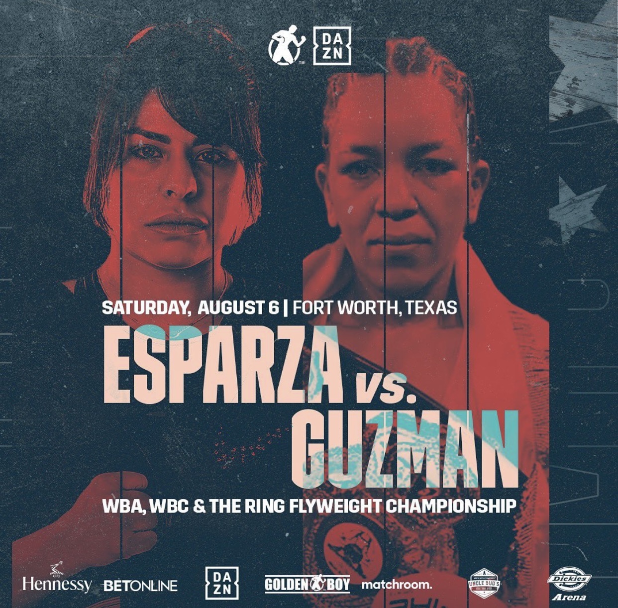 Esparza Defends Against Guzman on August 6