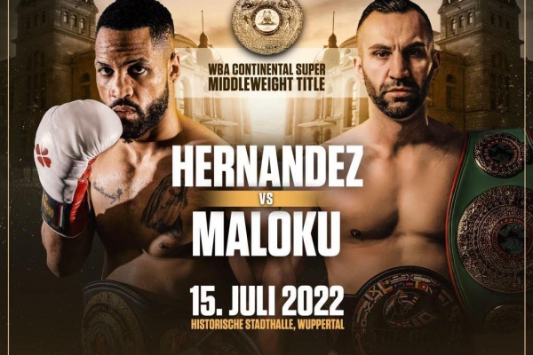 Hernandez and Maloku fight for WBA-Continental belt this Friday 