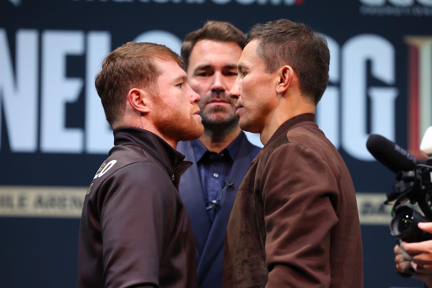 Canelo and GGG held a massive press conference 