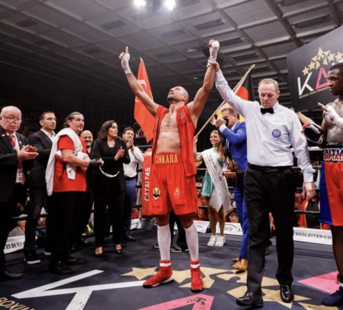 Cinkara knocked out Sands and is the new WBA-International champion