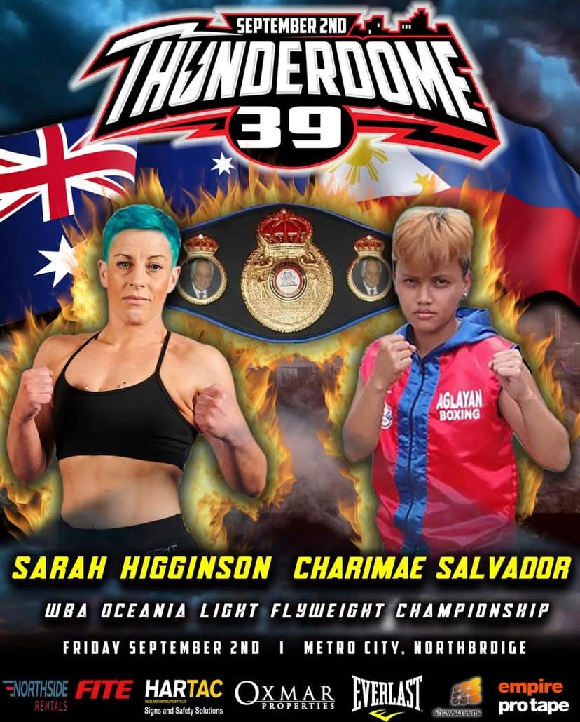 The Oceania region will have a female title on the line this weekend