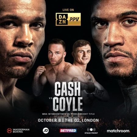 Cash-Coyle in undefeated duel for the WBA-Intercontinental belt