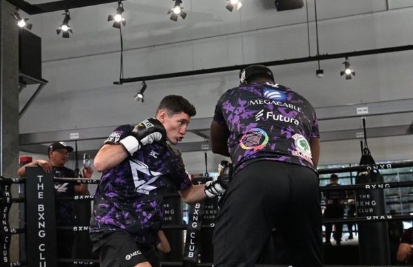 Zepeda and Diaz held public workouts 