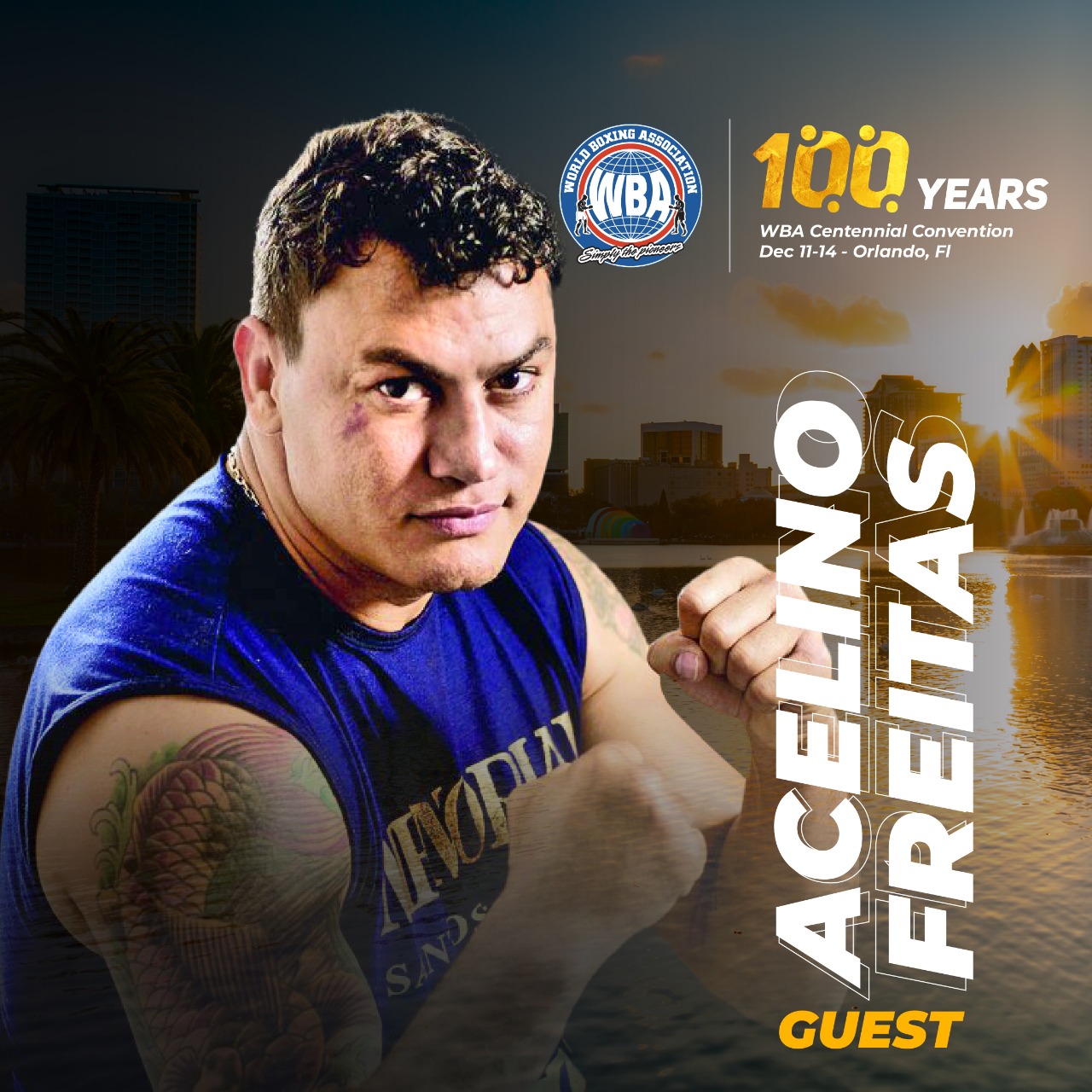 Acelino Freitas will also be at the WBA Convention
