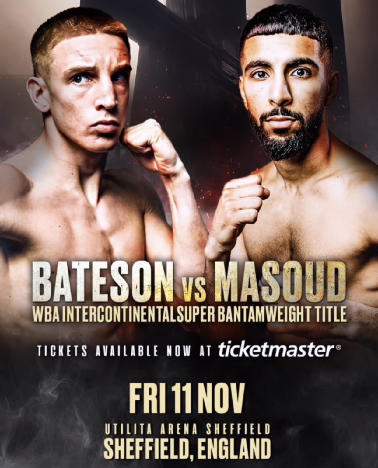 Bateson meets Masoud to defend his WBA Intercontinental title