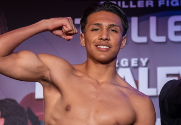 Emiliano Vargas goes to his second pro fight