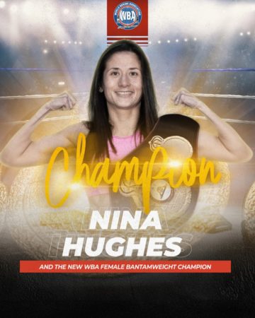 Meet the new Bantamweight female champion, Nina Hughes