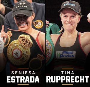 Seniesa Estrada will face Tina Rupprecht for the 105 lbs. unification