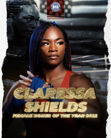 Claressa Shields is the Fighter of the Year 