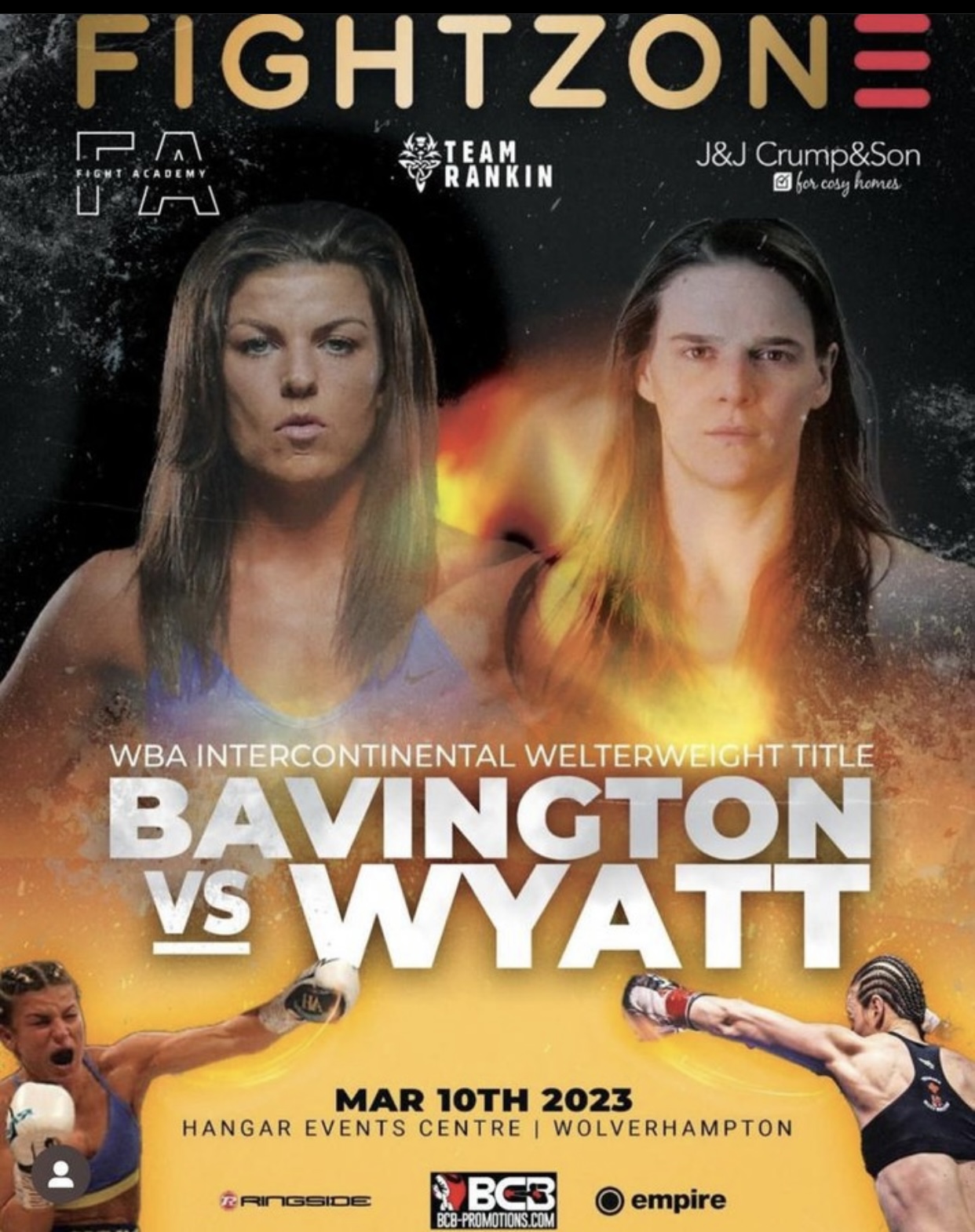 Bavington to face Wyatt on March 10