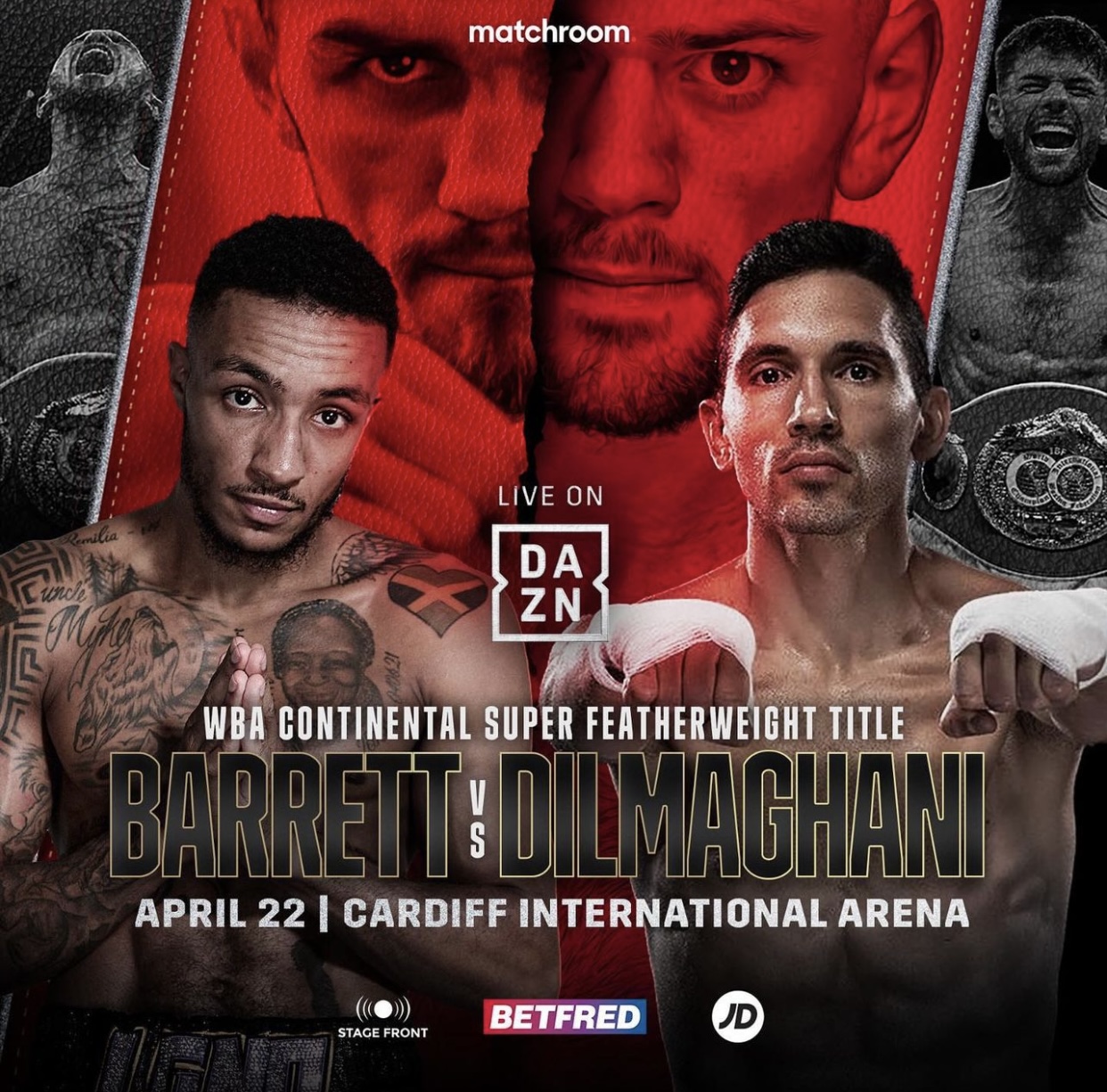 Barrett to face Dimalghani for the vacant WBA Continental belt