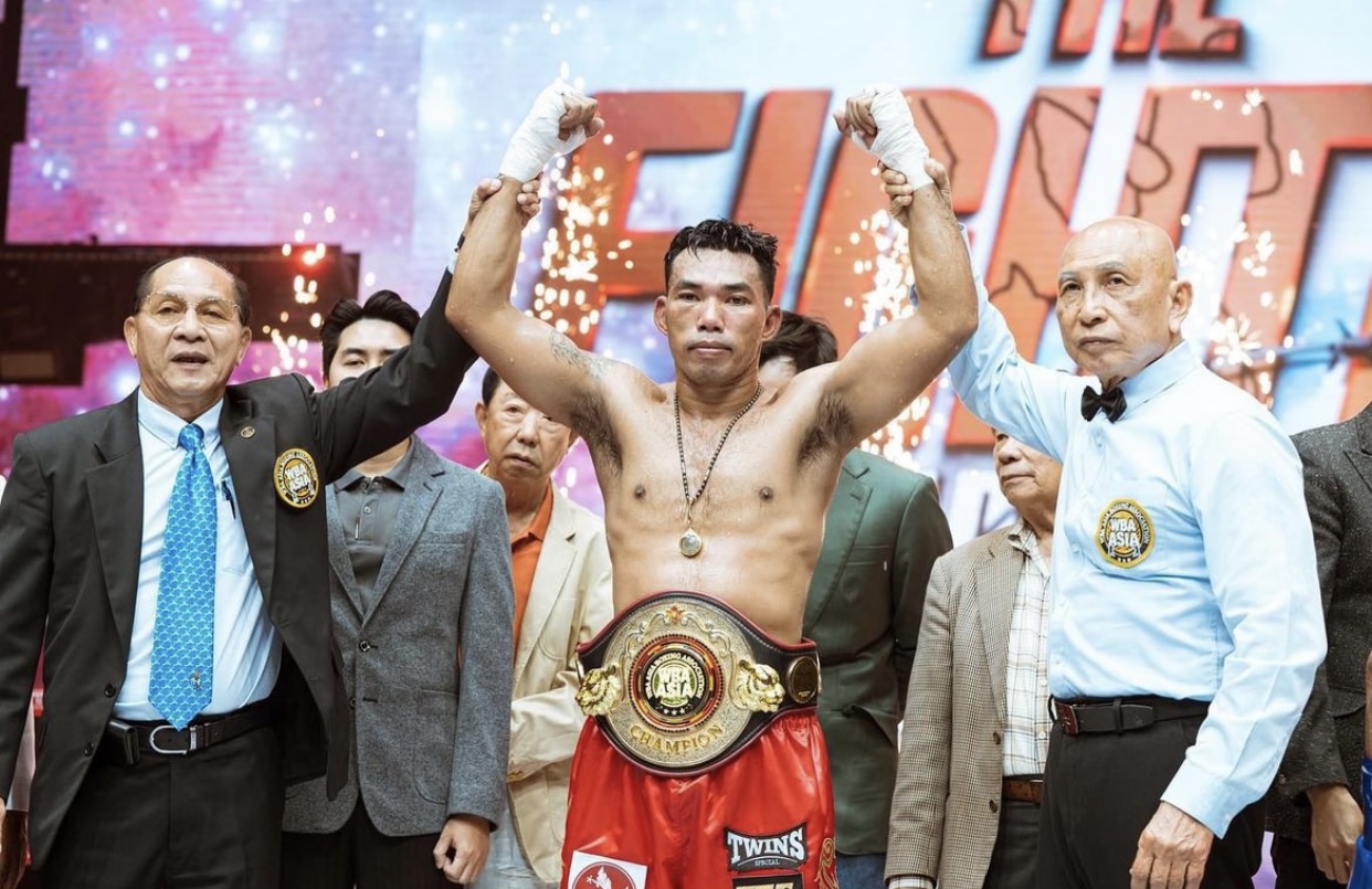 Tewa Kiram retained his WBA Asia title with knockout over Baishanbo