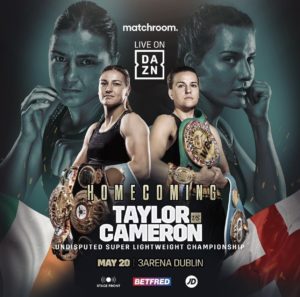 Katie Taylor challenges Chantelle Cameron in Dublin 