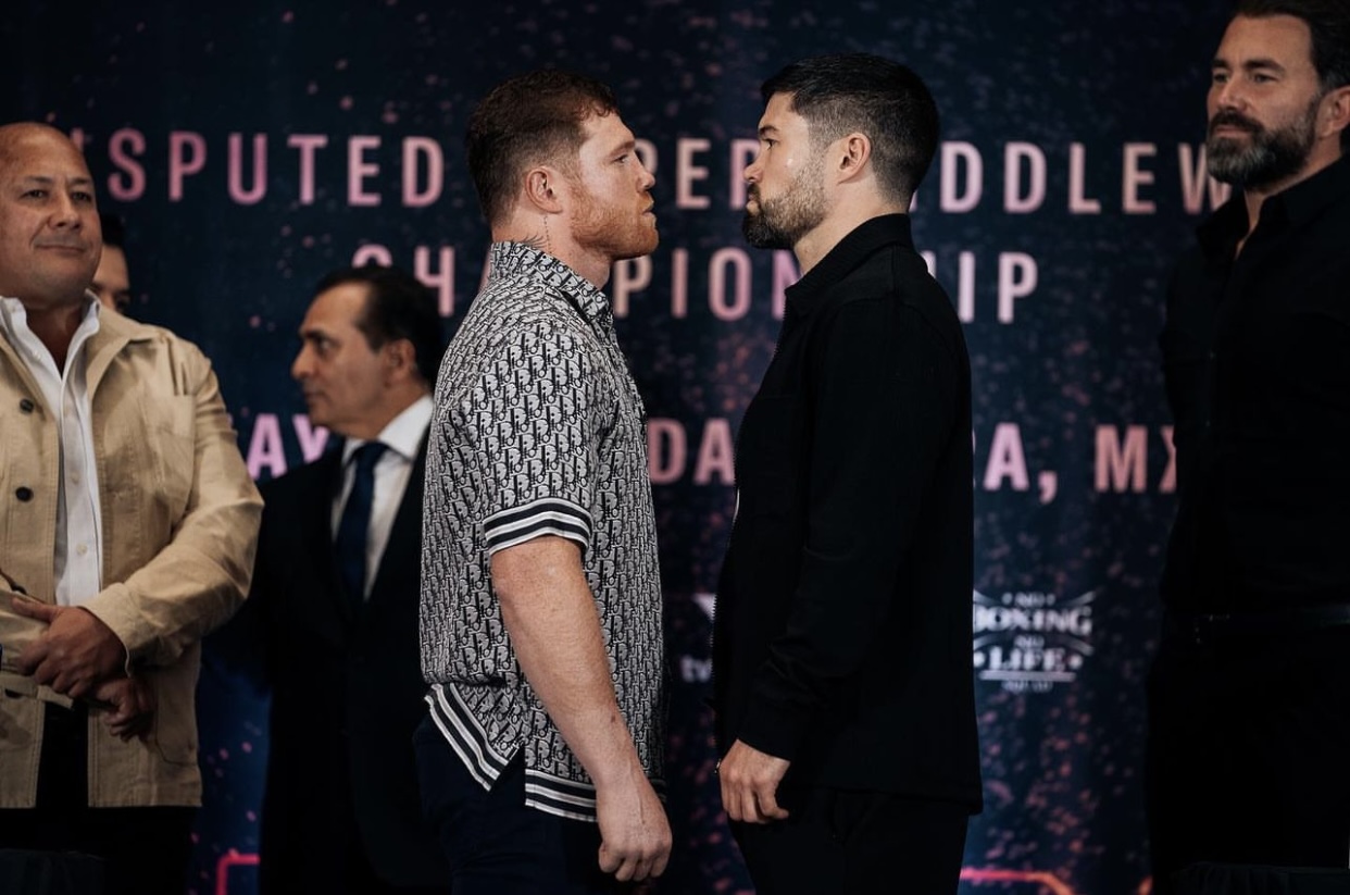 Canelo will face Ryder in Guadalajara on May 6 