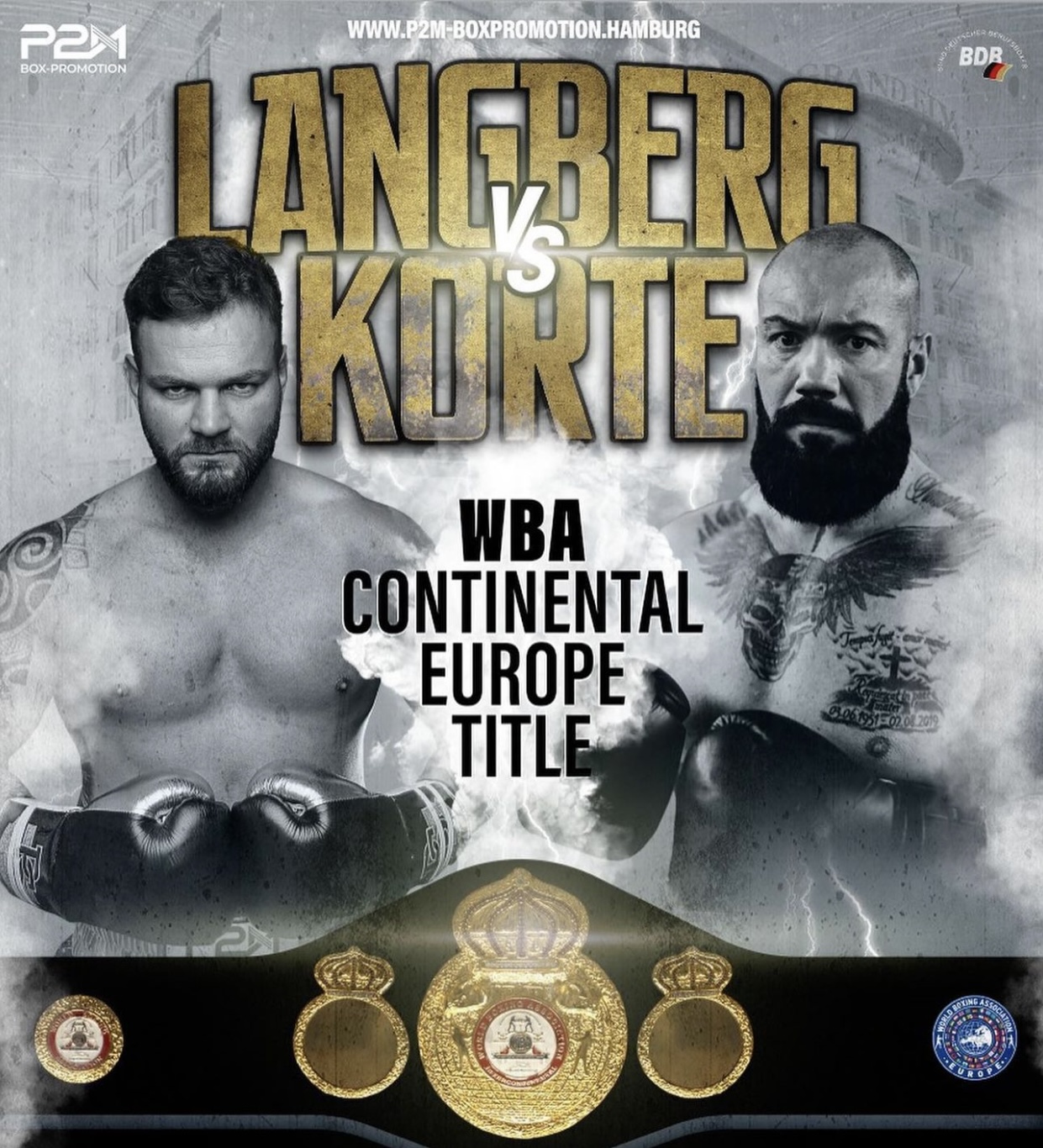 <strong>Langberg-Korte por el título WBA Continental Europe </strong>