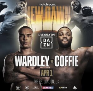 Wardley will fight Polite Coffie for the vacant WBA continental belt 