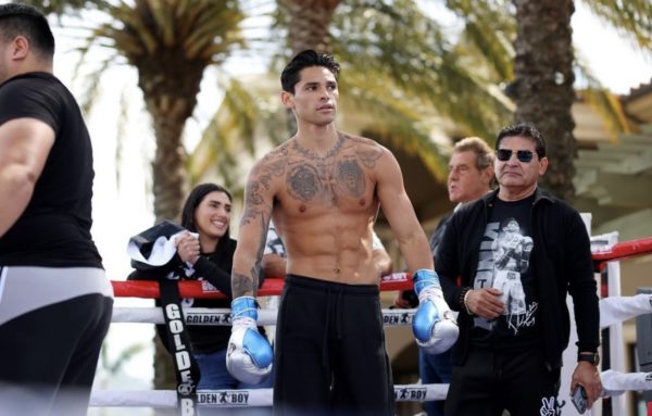 <strong>García hizo entrenamiento público en Beverly Hills </strong>