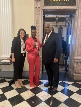 Claressa Shields participated in National Minority Quality Forum