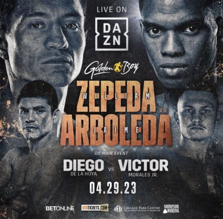 "Camaron" Zepeda defends his WBA Continental Americas belt against Arboleda next Saturday 