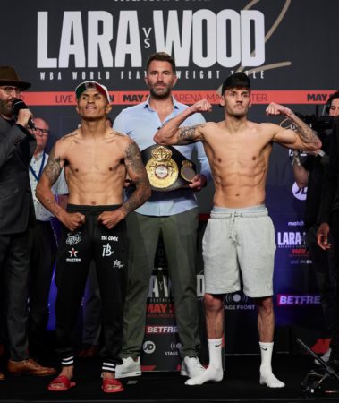 Lara failed to make weight and only Wood will challenge for WBA title