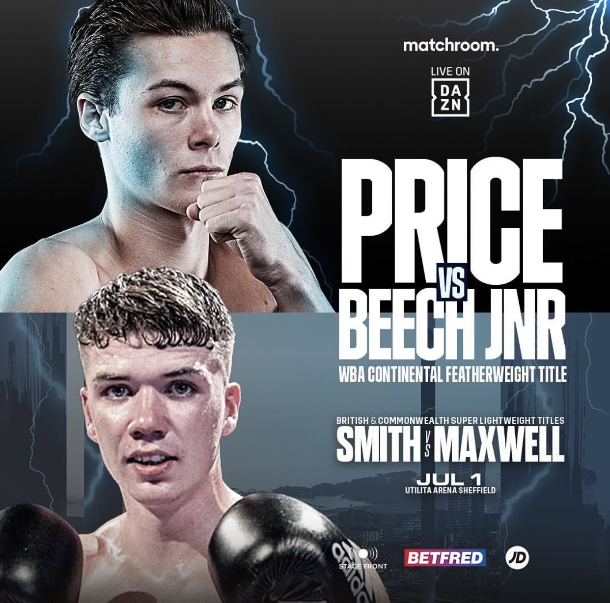 Price defends his WBA Continental belt against Beech this Saturday