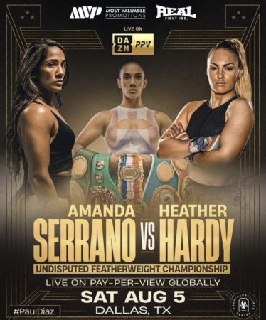 Serrano to defend against Hardy on Aug. 5 