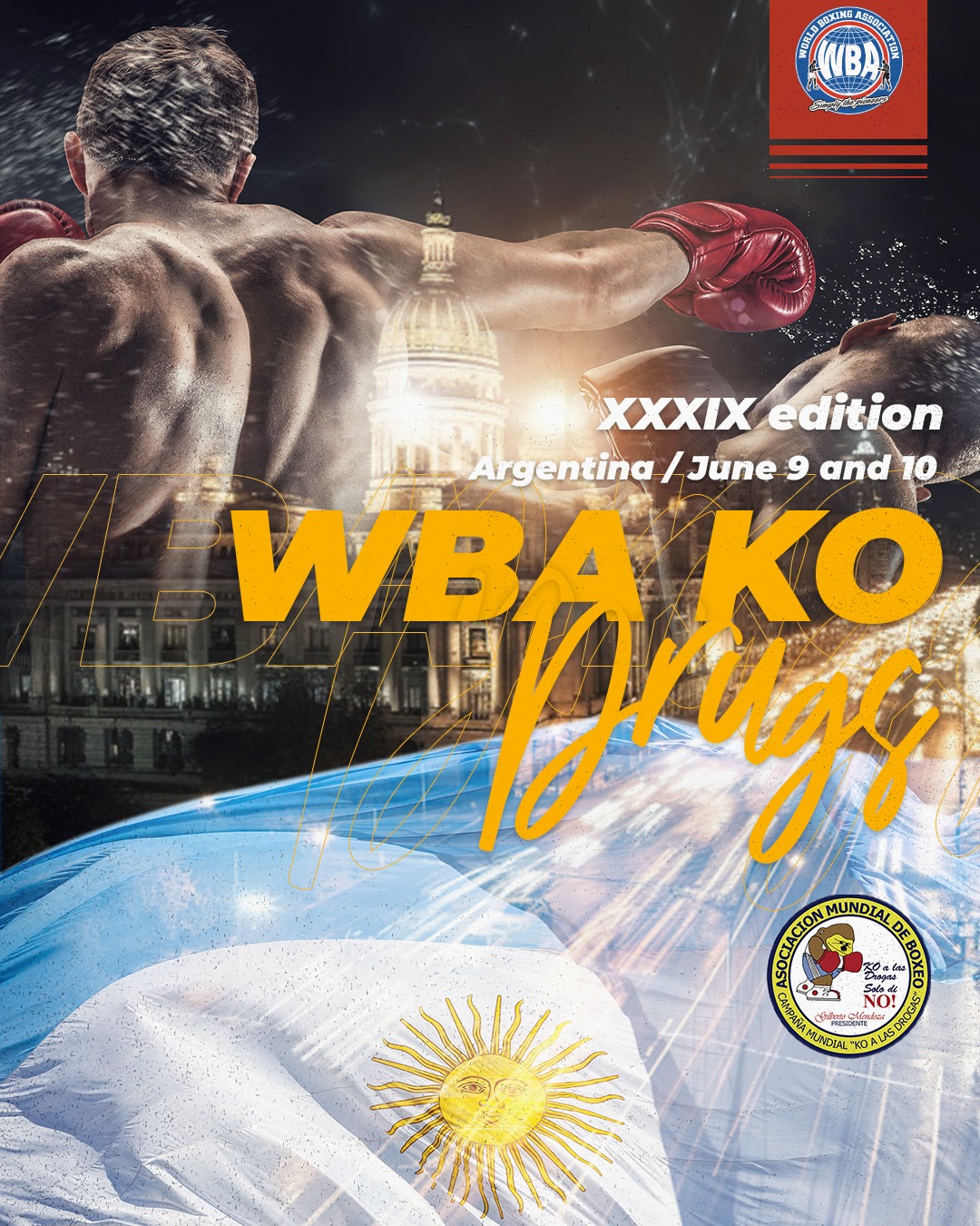 Great fights are expected at KO Drugs in Argentina