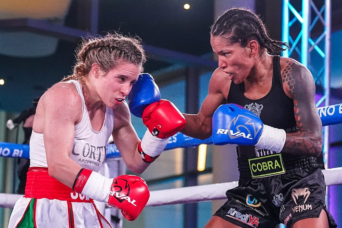 The FEDELATIN female flyweight title remained vacant