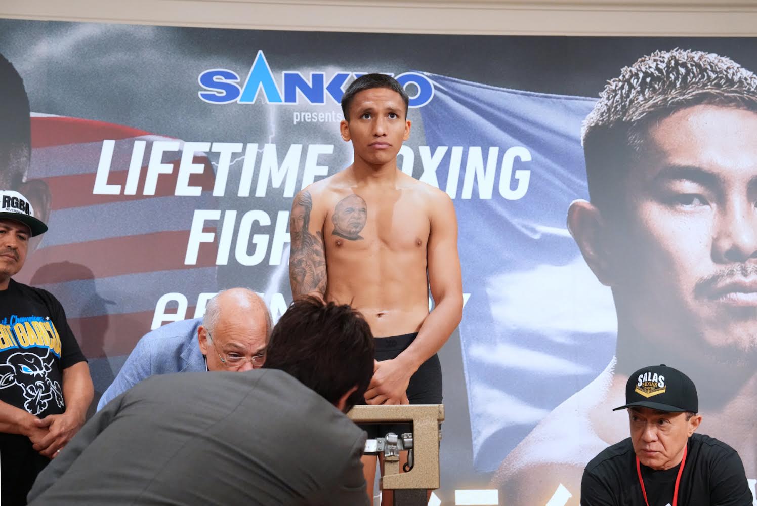Franco failed to make weight and lost his title on the scales 