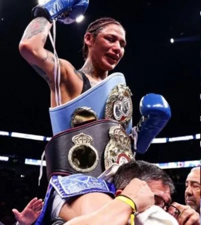 Alejandra Guzman gave a spectacular knockout to Ramla Ali
