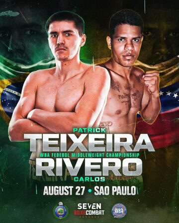 Patrick Teixeira vs. Carlos Rivero for the Fedebol Title