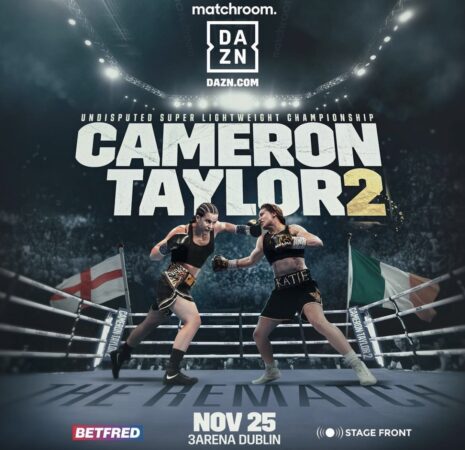 Chantelle Cameron and Katie Taylor face off for rematch 