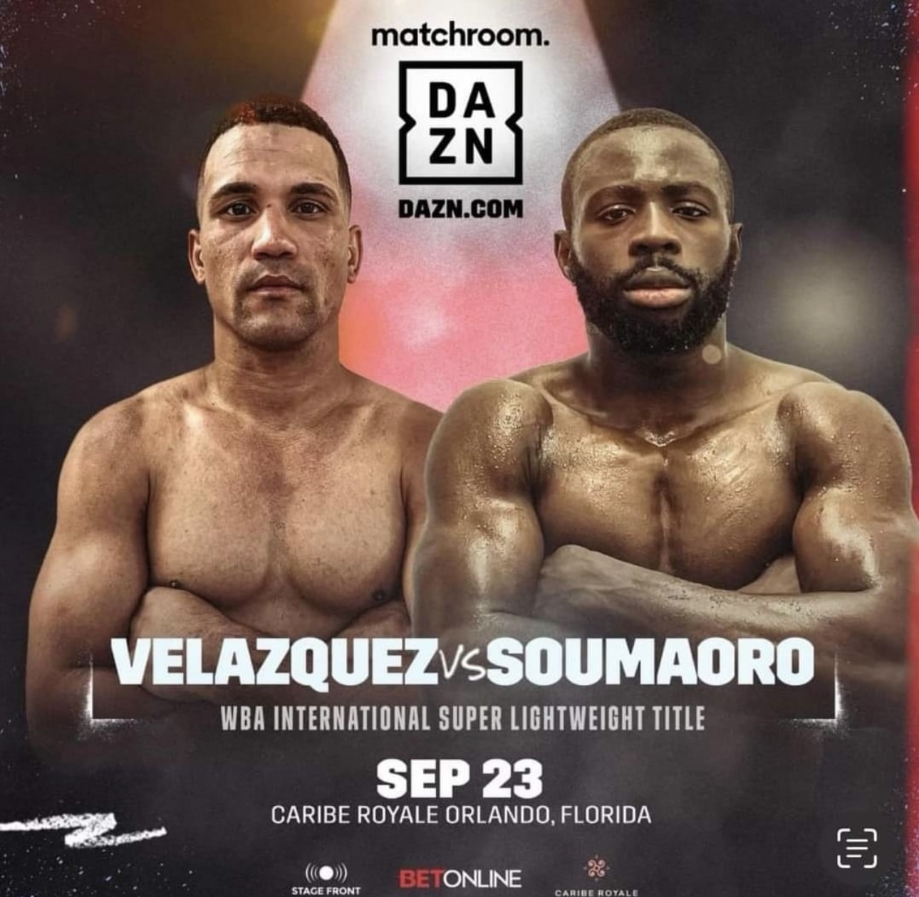 Velazquez-Soumaoro will set the fire in Orlando 