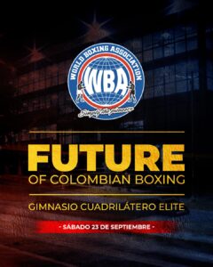 WBA Future of Colombian Boxing returns to Cuadrilátero Elite 