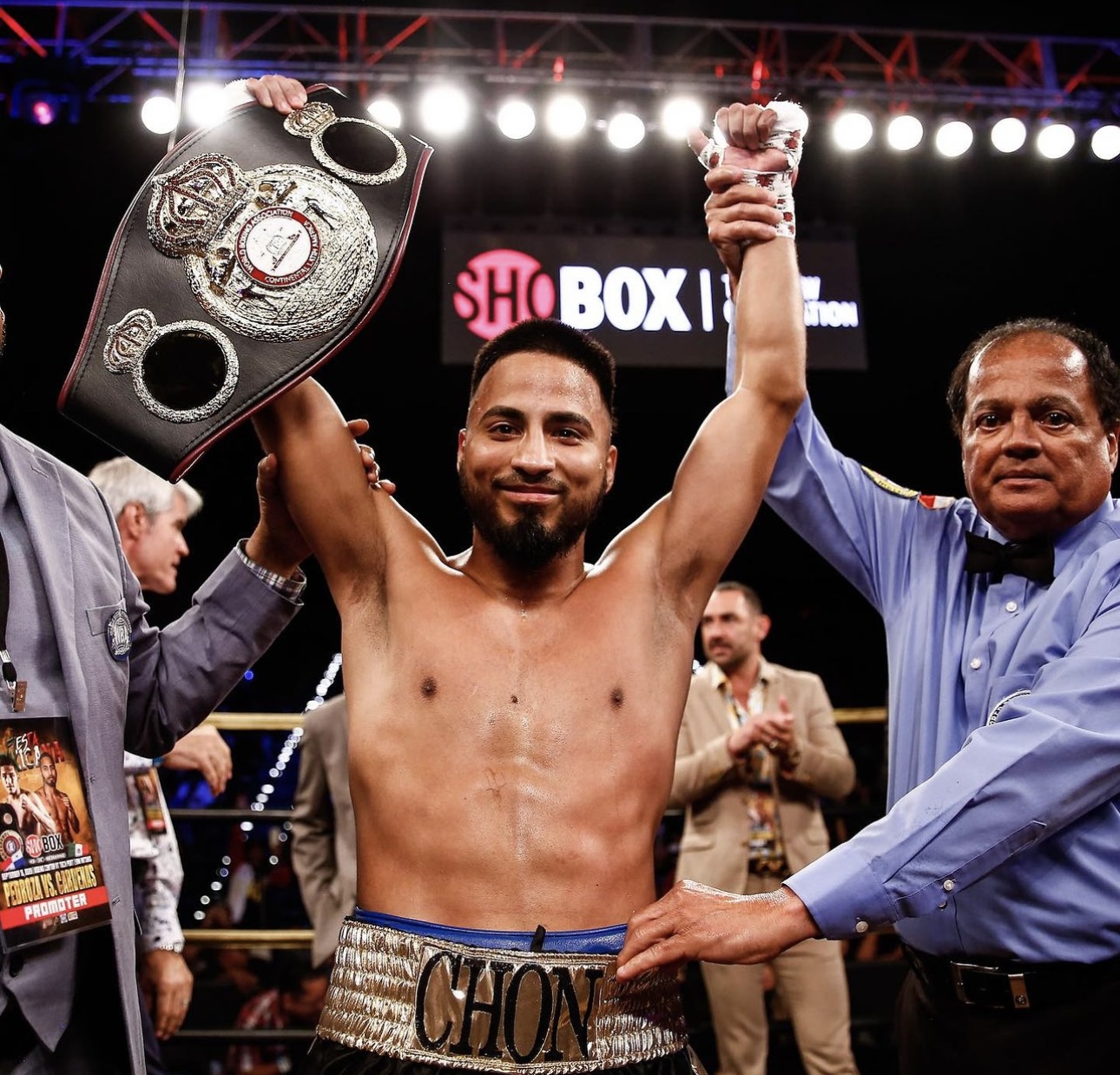 Cardenas knocked out Pedroza and is new WBA Continental Latin America champion 