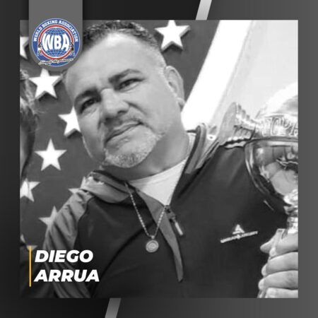 WBA lamenta el fallecimiento de Diego Arrúa 