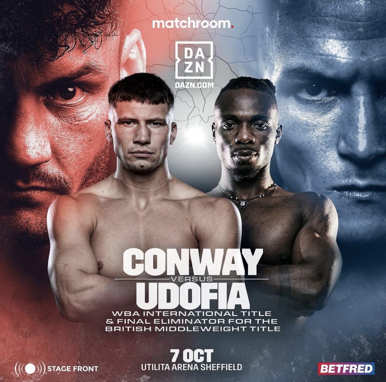 Conway-Udofia por la faja WBA Internacional vacante