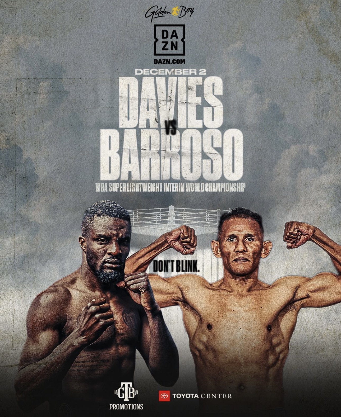 Davies-Barroso will fight on Dec. 2 