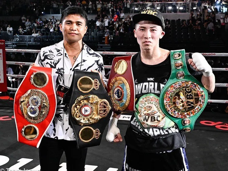 Tapales-Inoue for all belts on December 26th 
