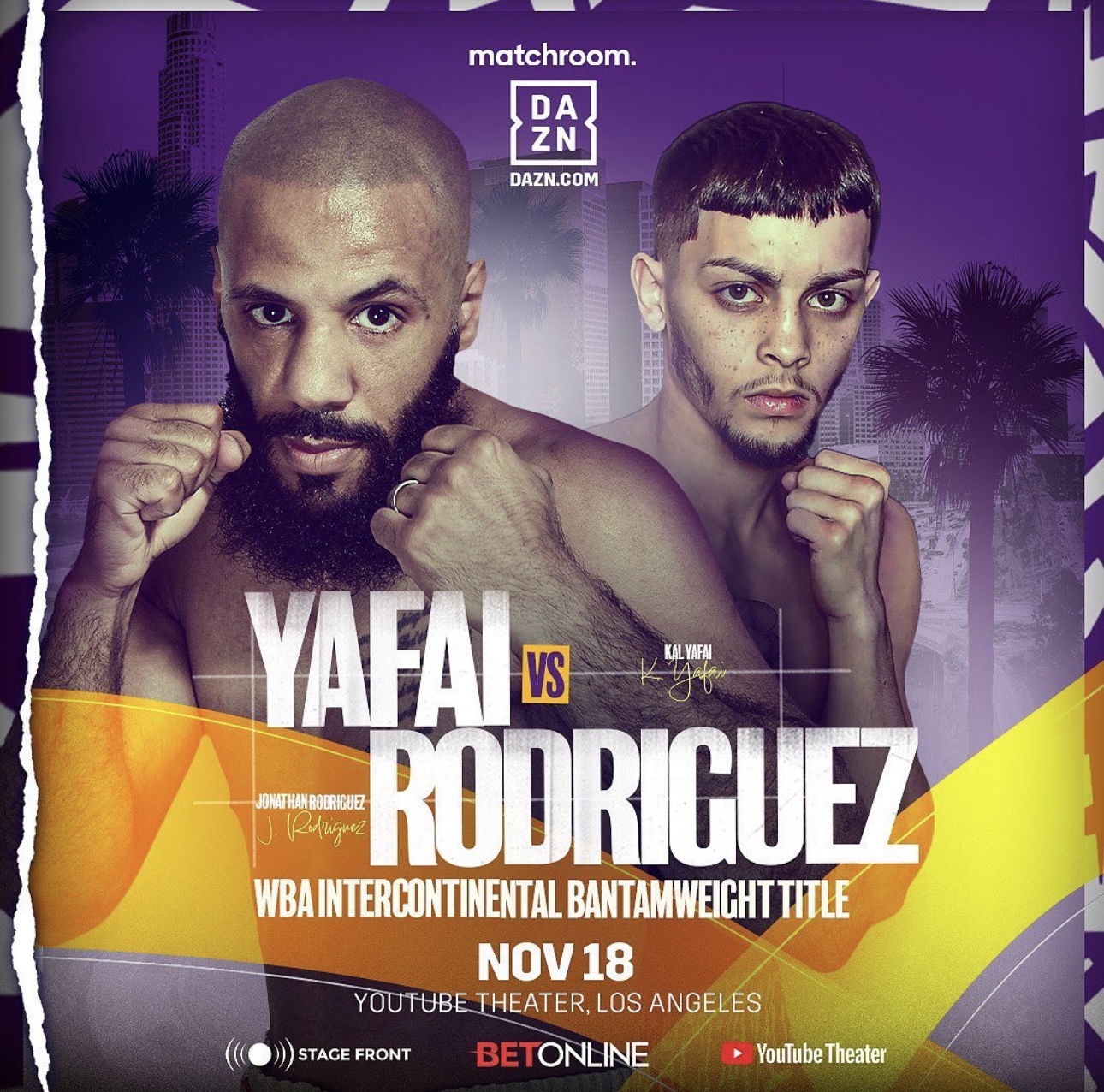 Yafai-Rodriguez will challenge for the WBA regional title